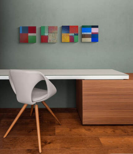 30cm wood panels by Steve Wilde