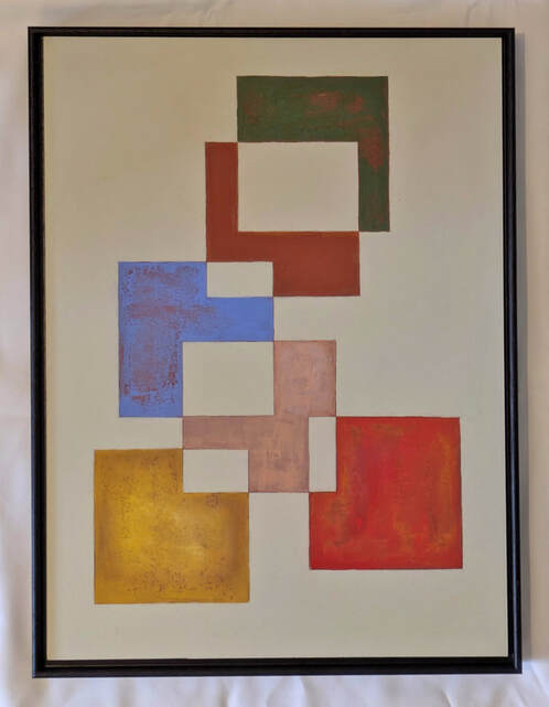 Six Intersecting Squares [Industrial] by Steve Wilde