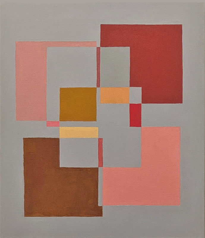 Six Intersecting Squares by Steve Wilde